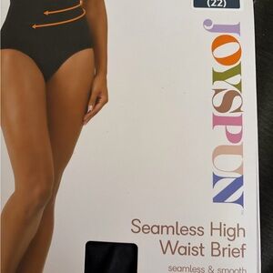 Joyspun Seamless High Waist Brief - Black